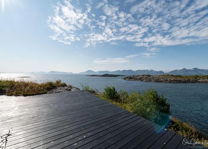 Henningsvaer, Lofoten With Fantastic View